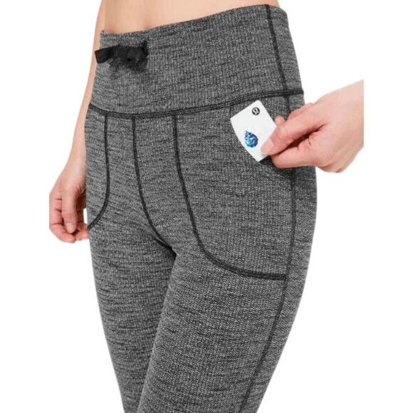 LULULEMON ATHLETICA Skinny Will Pant 'Full-On Luon' Size 6 - Picture 3 of 6